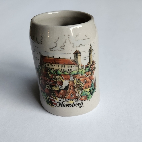 Nürnberg Mini Stein Ceramic Shot Glass from Der Töpferladen, Nuremberg Germany - Picture 8 of 8